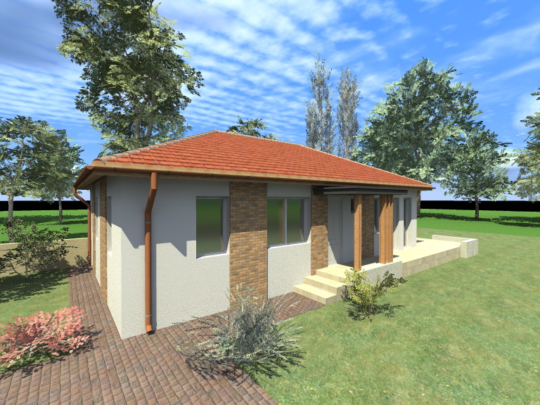 104,8m2-es otthon